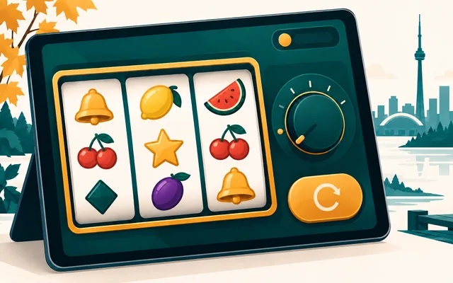 A five dollar balance and a stake selector set to ten cents