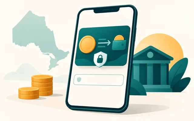 An Interac e-Transfer request with a security question on a phone